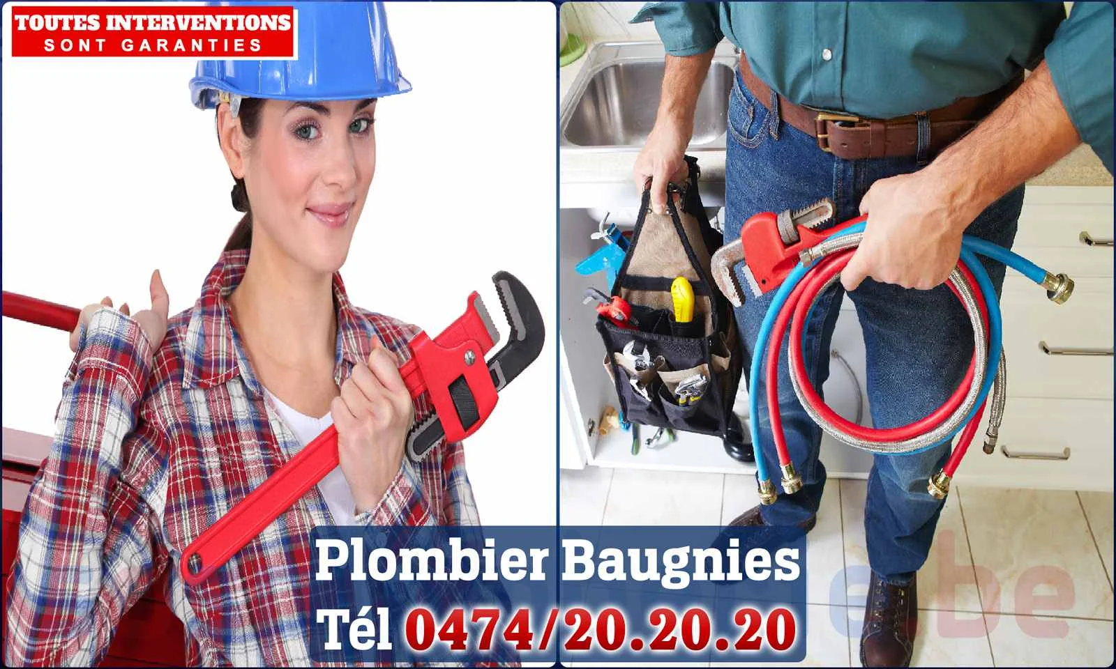 SOS Plomberie - Plombier Baugnies pour installation et
réparation