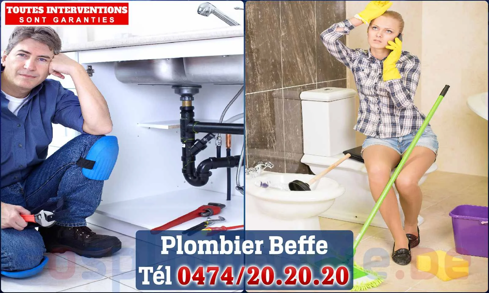 SOS Plomberie - Plombier Beffe pour installation et
réparation