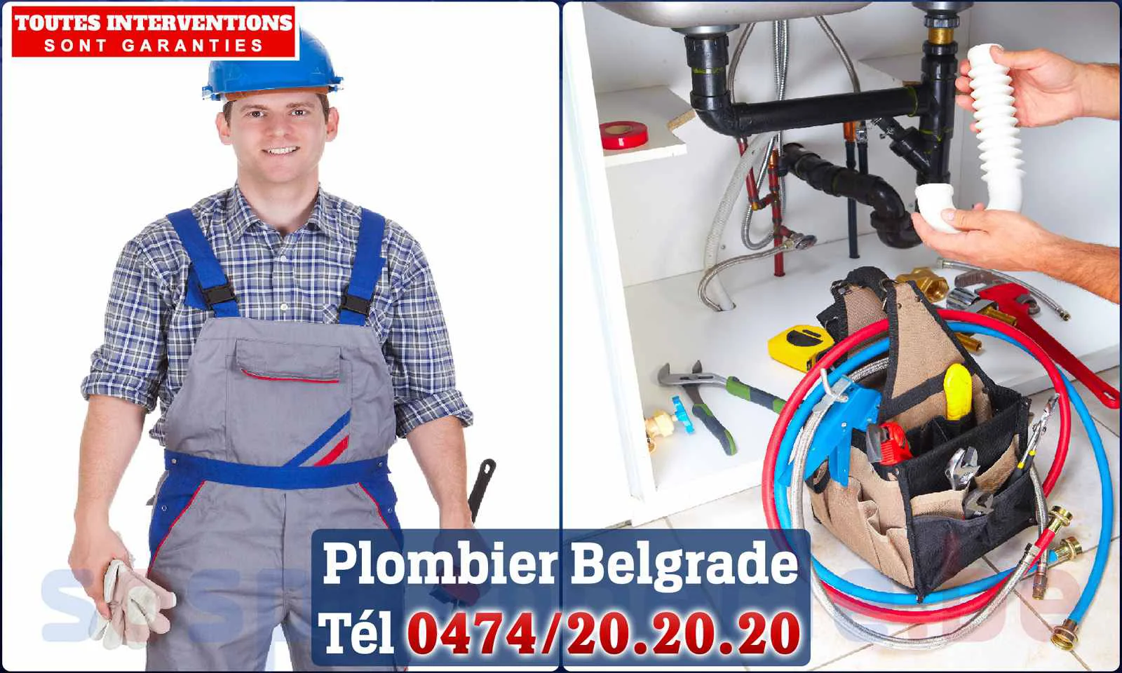 SOS Plomberie - Plombier Belgrade pour installation et
réparation
