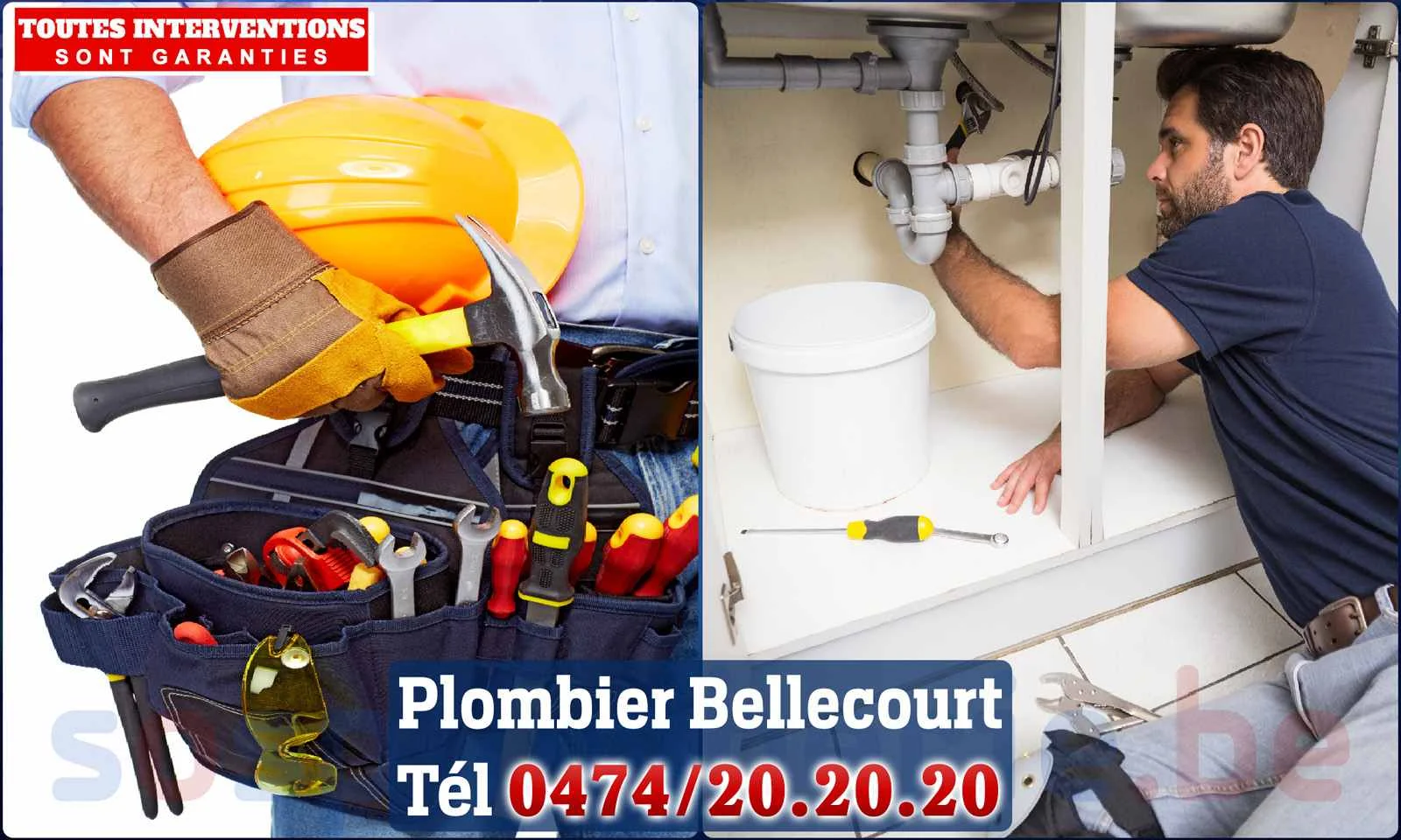 SOS Plomberie - Plombier Bellecourt pour installation et
réparation