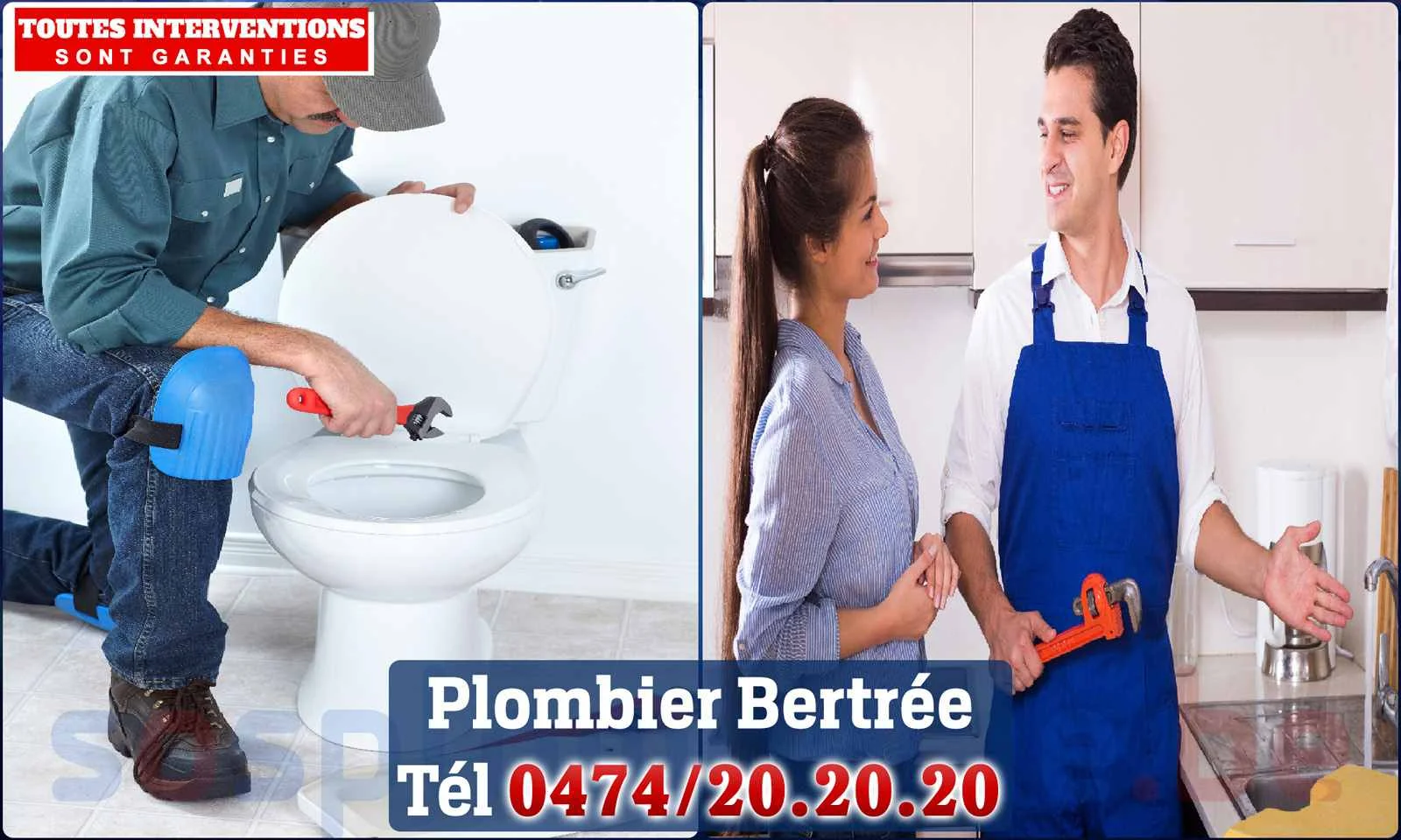 SOS Plomberie - Plombier Bertrée pour installation et
réparation