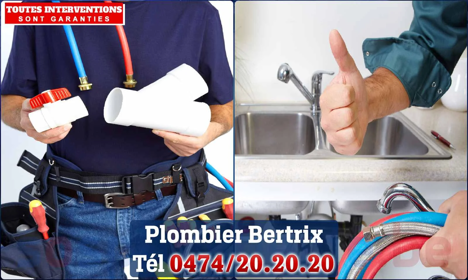 SOS Plomberie - Plombier Bertrix pour installation et réparation