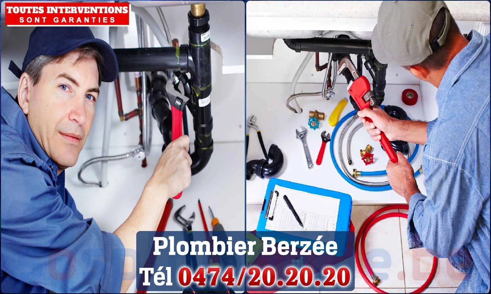 SOS Plomberie - Plombier Berzée pour installation et
réparation