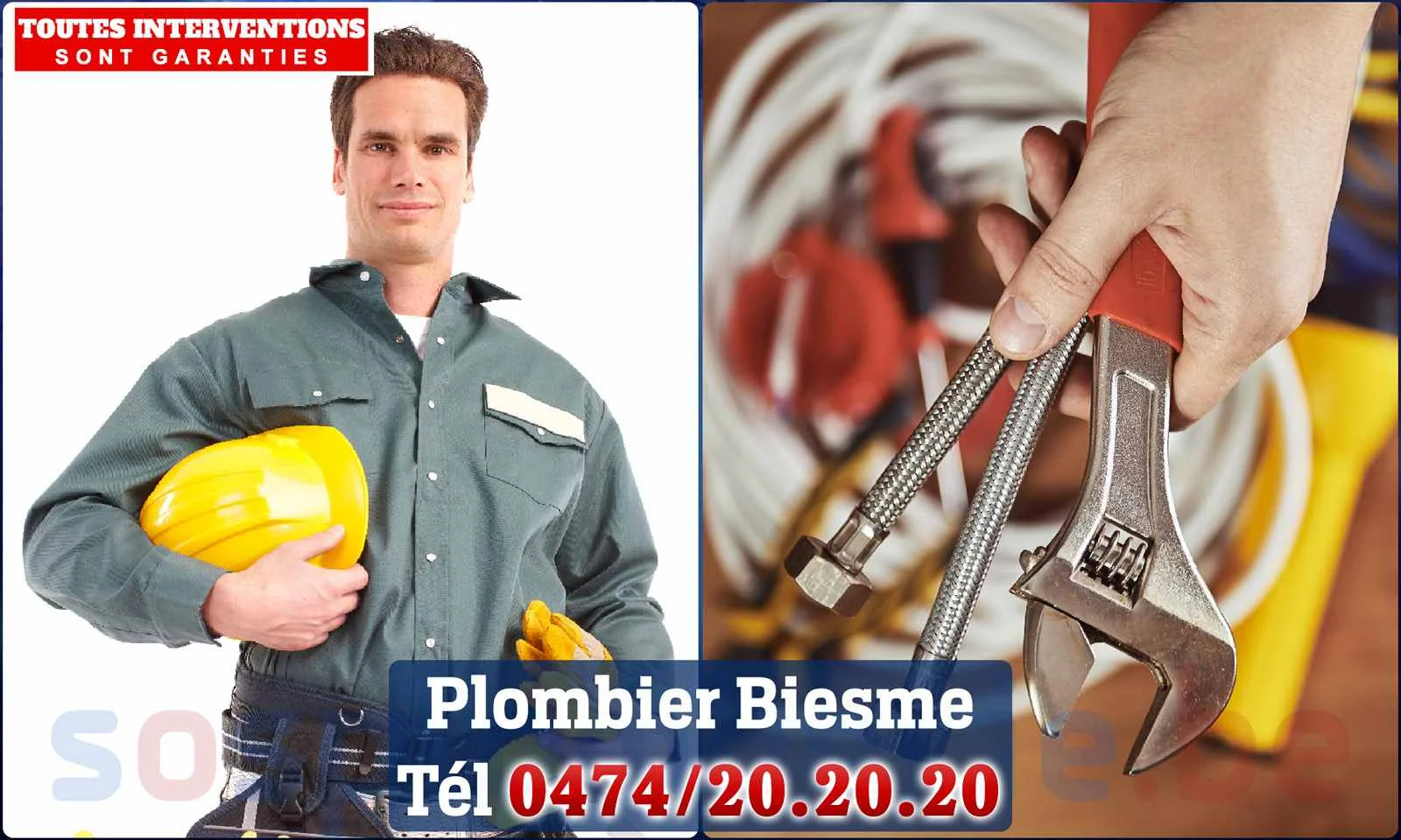 SOS Plomberie - Plombier Biesme pour installation et
réparation