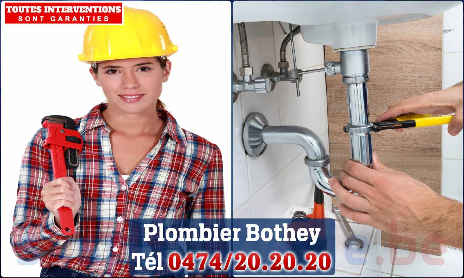 SOS Plomberie - Plombier Bothey pour installation et
réparation