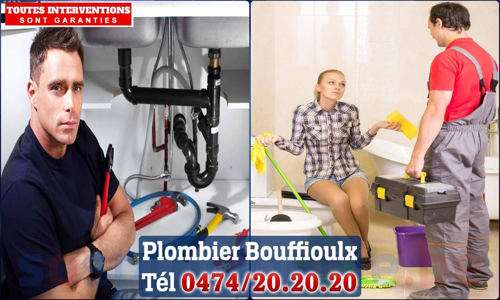 SOS Plomberie - Plombier Bouffioulx pour installation et
réparation