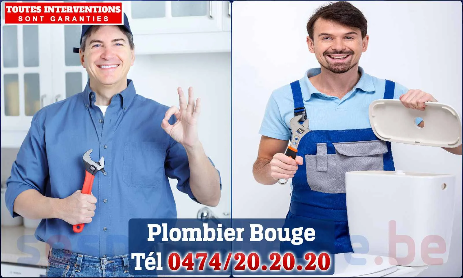 SOS Plomberie - Plombier Bouge pour installation et
                    réparation