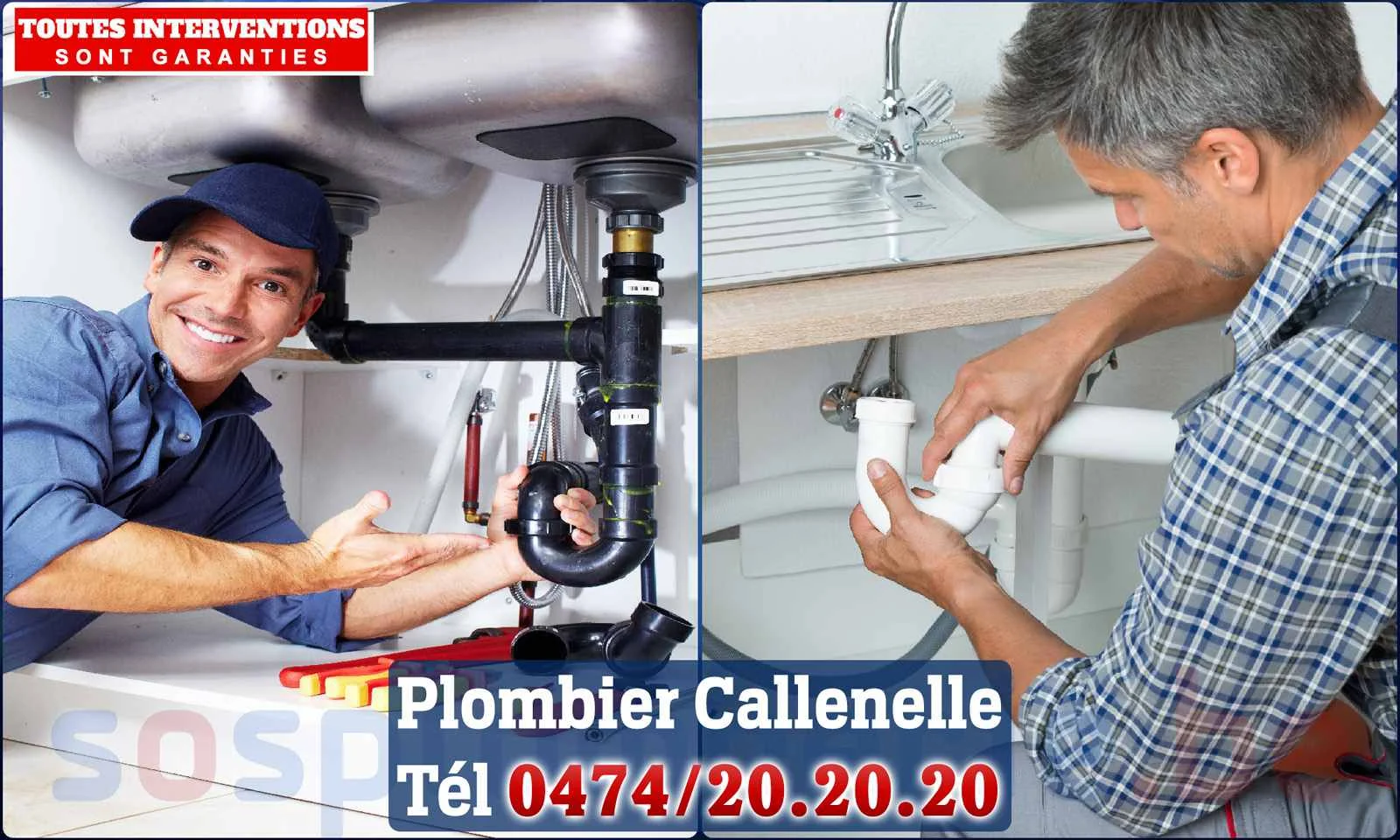 SOS Plomberie - Plombier Callenelle pour installation et
réparation