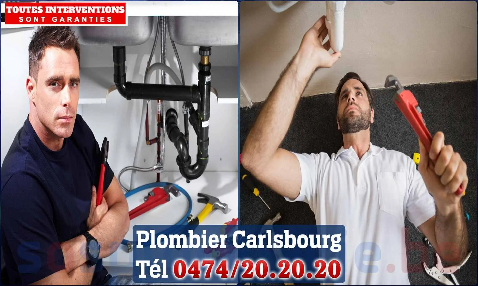 SOS Plomberie - Plombier Carlsbourg pour installation et
réparation
