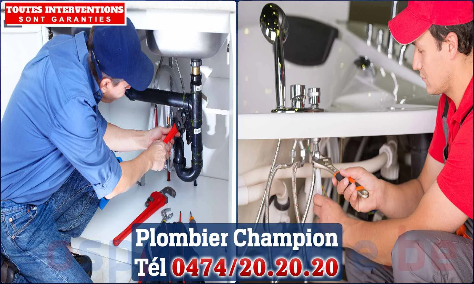 SOS Plomberie - Plombier Champion pour installation et
réparation