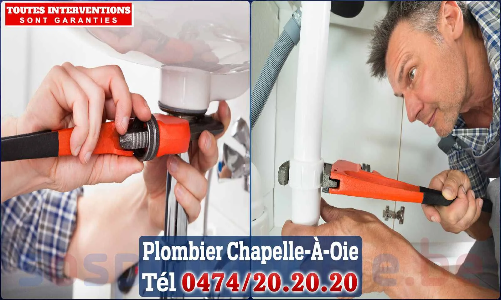 SOS Plomberie - Plombier Chapelle-à-Oie pour installation et
réparation