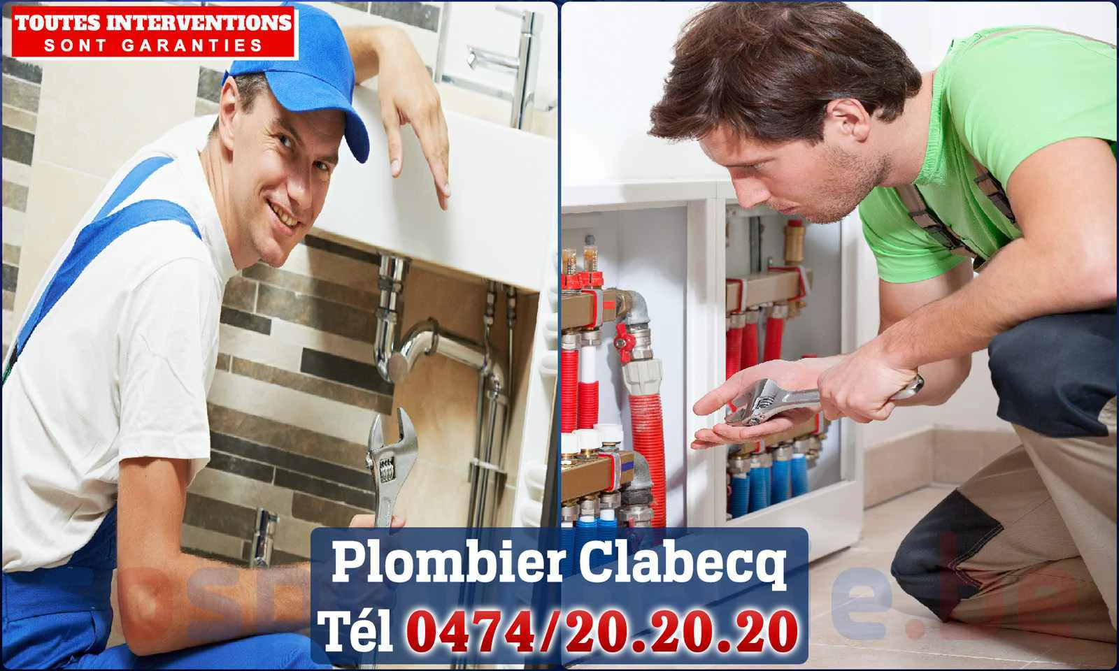 SOS Plomberie - Plombier Clabecq pour installation et
réparation