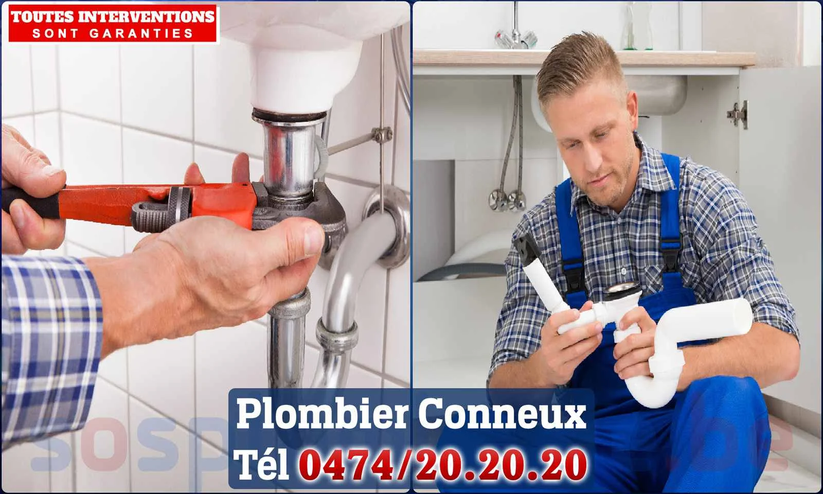 SOS Plomberie - Plombier Conneux pour installation et
réparation