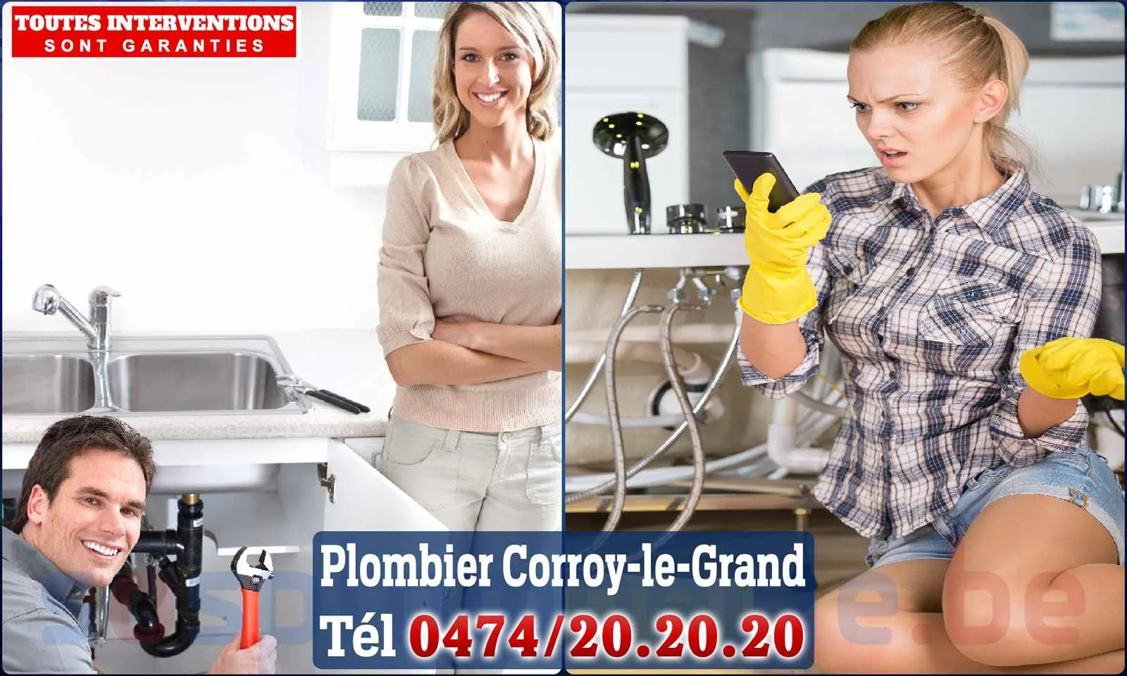 SOS Plomberie - Plombier Corroy-le-Grand pour installation et
réparation