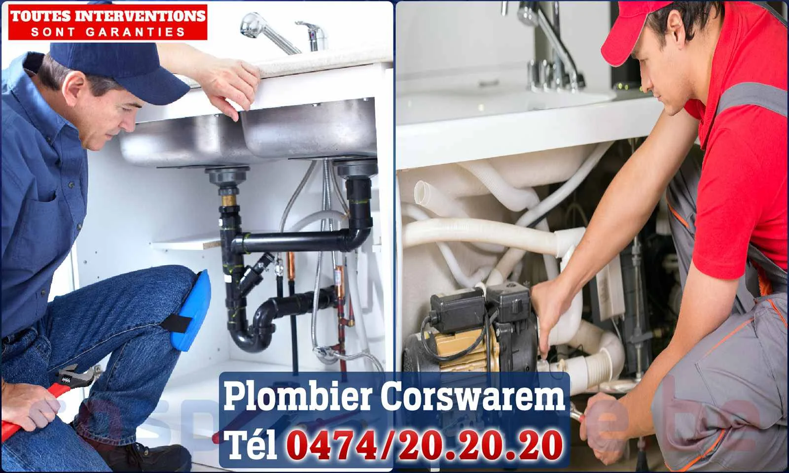 SOS Plomberie - Plombier Corswarem pour installation et
réparation