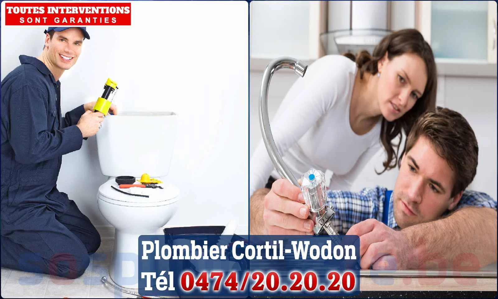 SOS Plomberie - Plombier Cortil-Wodon pour installation et
réparation