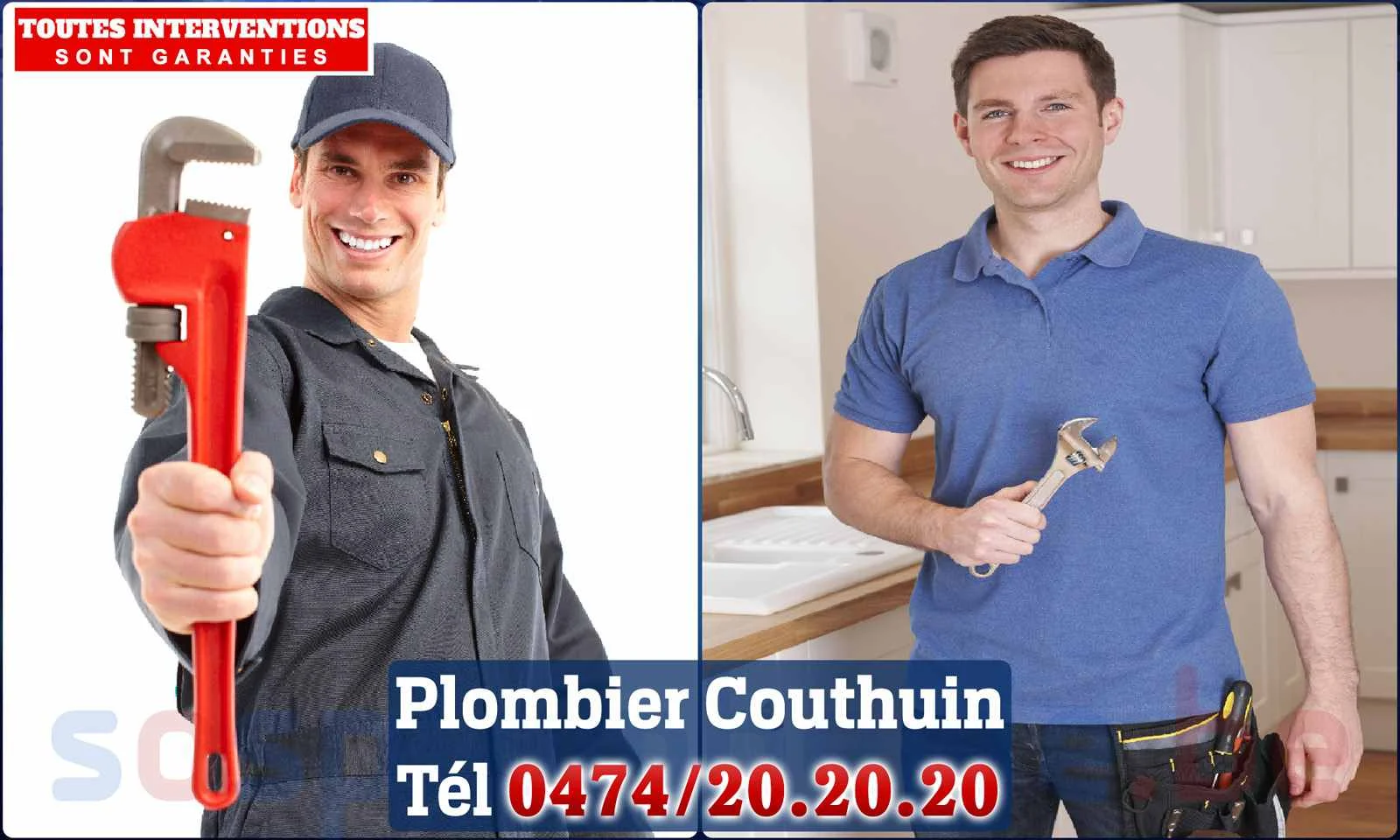 SOS Plomberie - Plombier Couthuin pour installation et
réparation