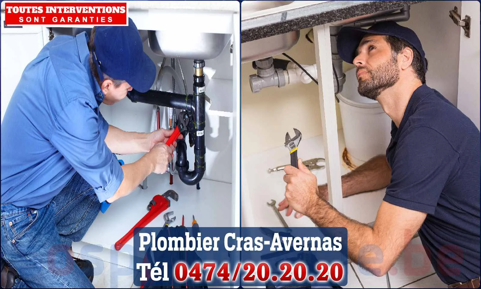 SOS Plomberie - Plombier Cras-Avernas pour installation et
réparation