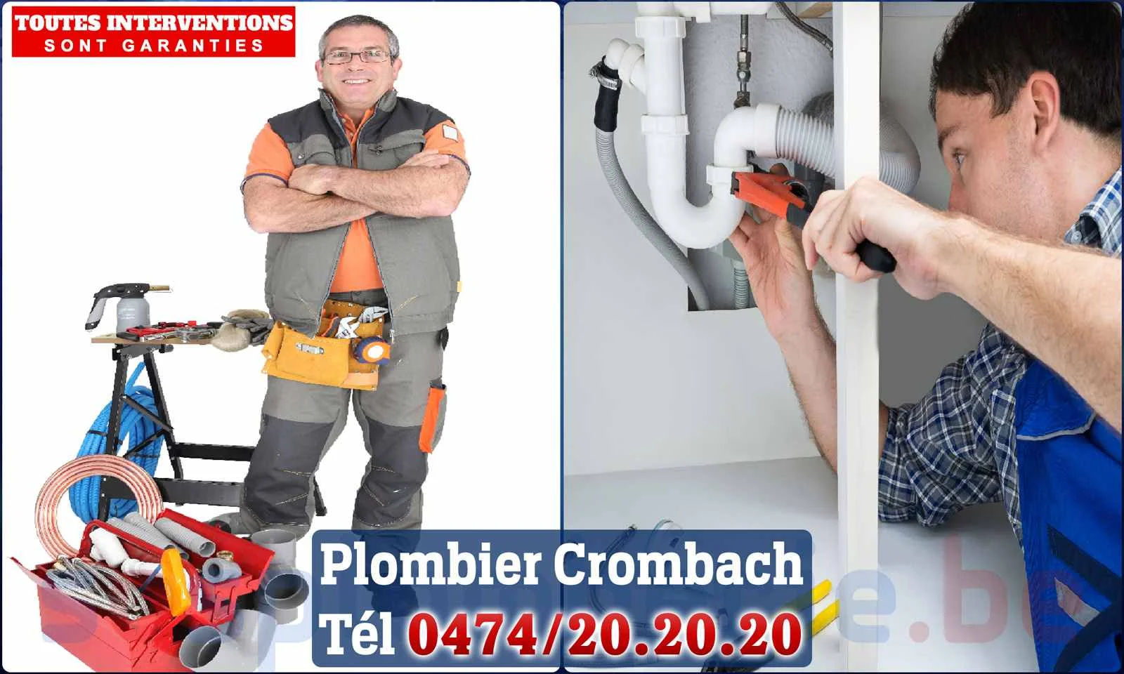 SOS Plomberie - Plombier Crombach pour installation et
réparation