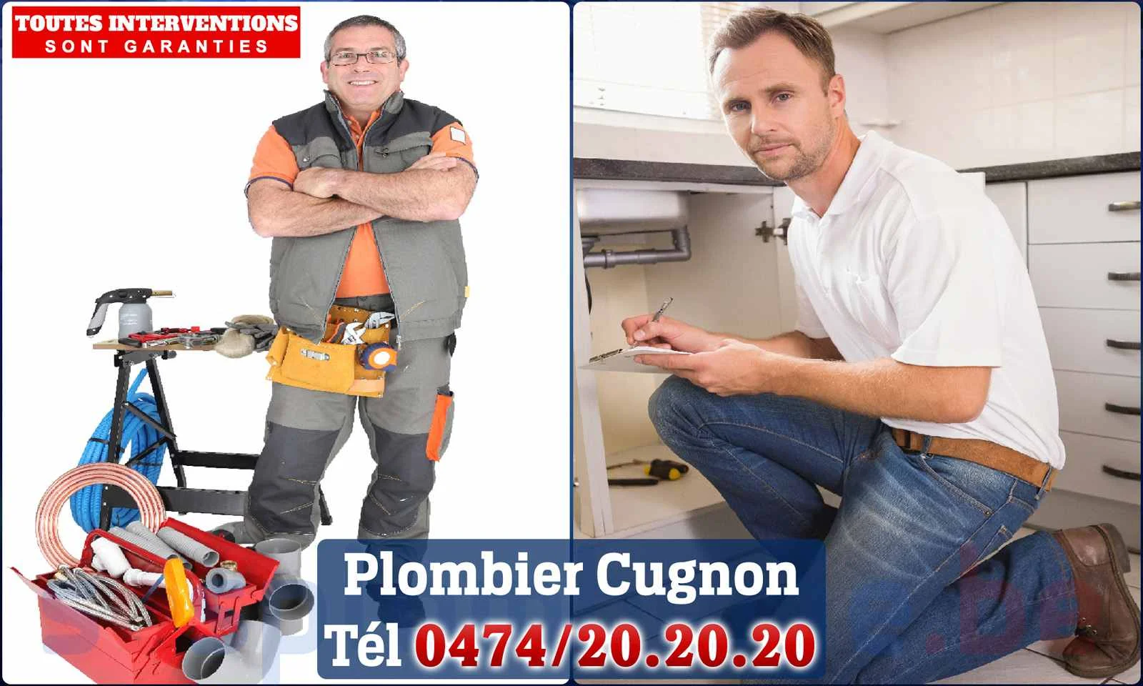 SOS Plomberie - Plombier Cugnon pour installation et
réparation