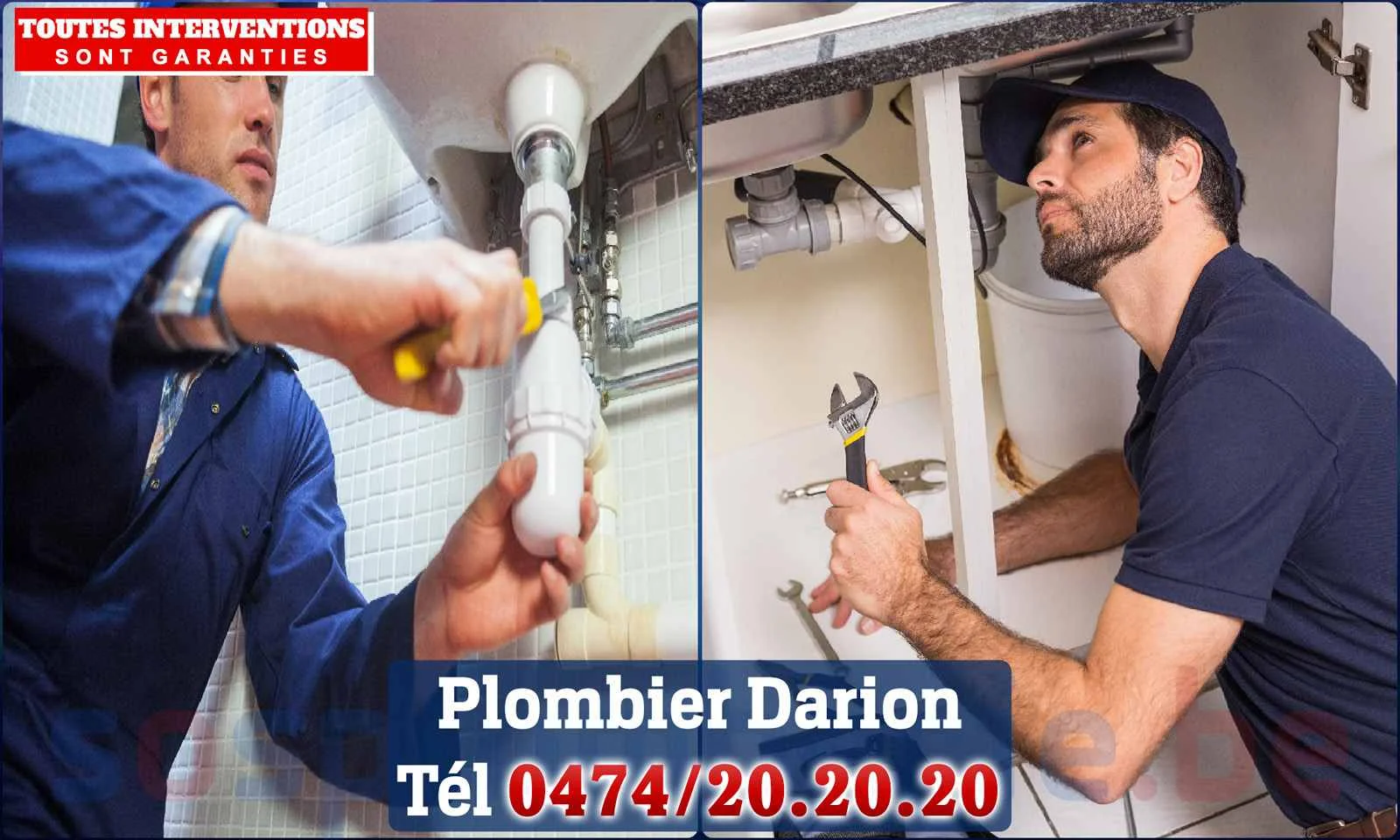 SOS Plomberie - Plombier Darion pour installation et
réparation