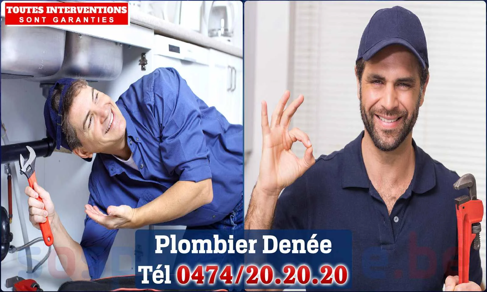 SOS Plomberie - Plombier Denée pour installation et
                    réparation