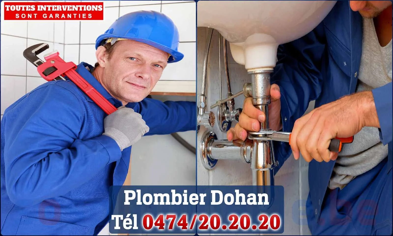 SOS Plomberie - Plombier Dohan pour installation et
réparation