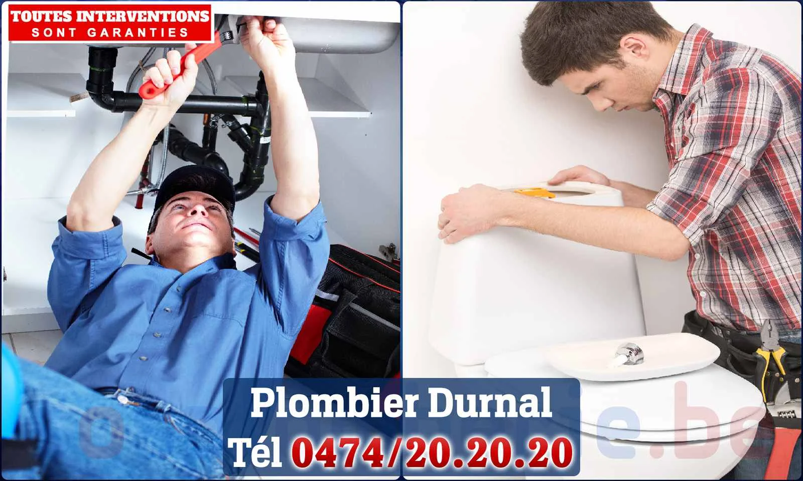 SOS Plomberie - Plombier Durnal pour installation et
réparation