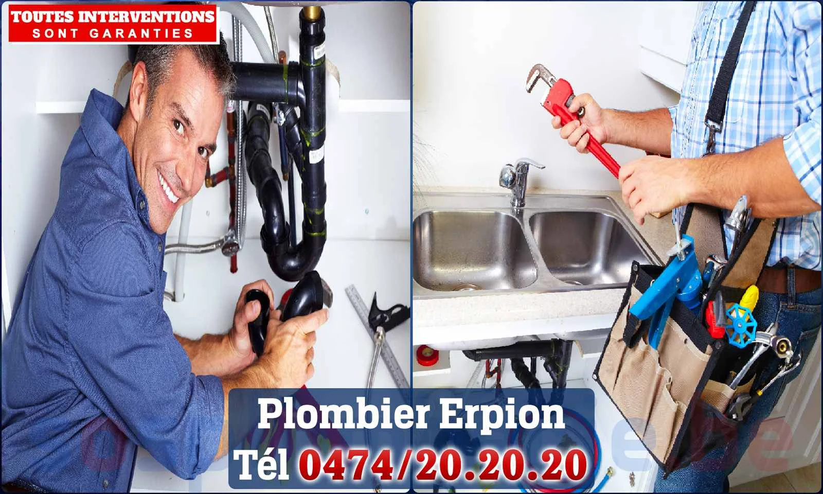 SOS Plomberie - Plombier Erpion pour installation et
réparation