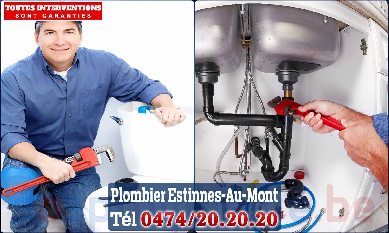 SOS Plomberie - Plombier Estinnes-au-Mont pour installation et
réparation