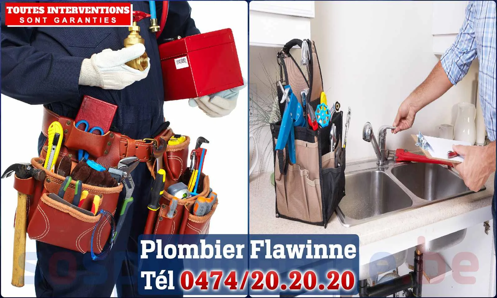 SOS Plomberie - Plombier Flawinne pour installation et
réparation