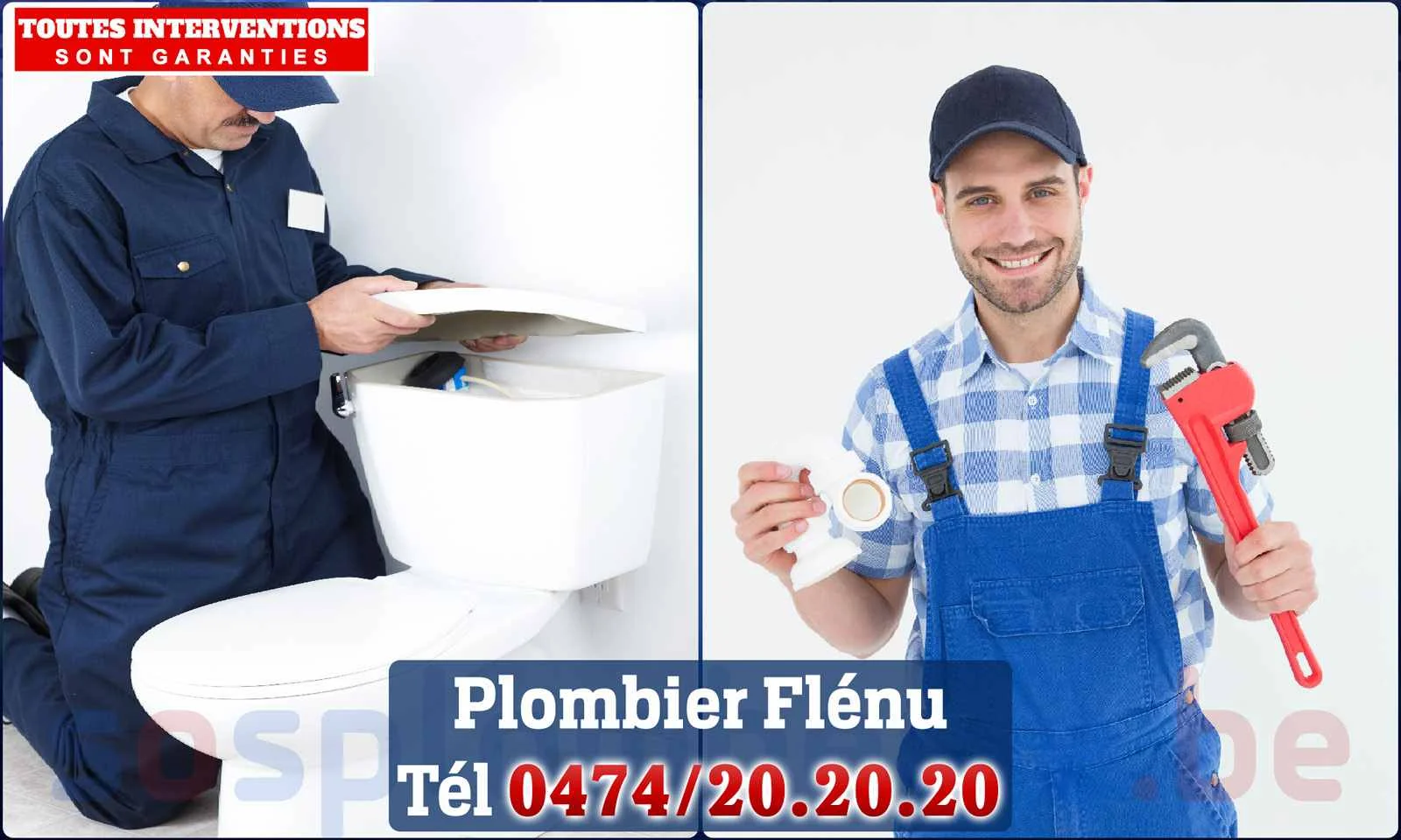 SOS Plomberie - Plombier Flénu pour installation et
réparation