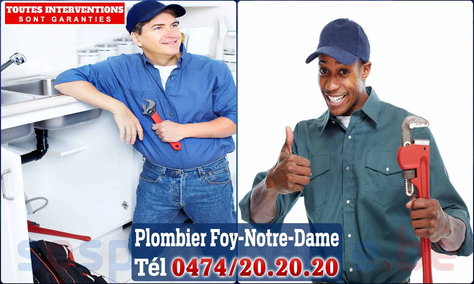 SOS Plomberie - Plombier Foy-Notre-Dame pour installation et
                    réparation