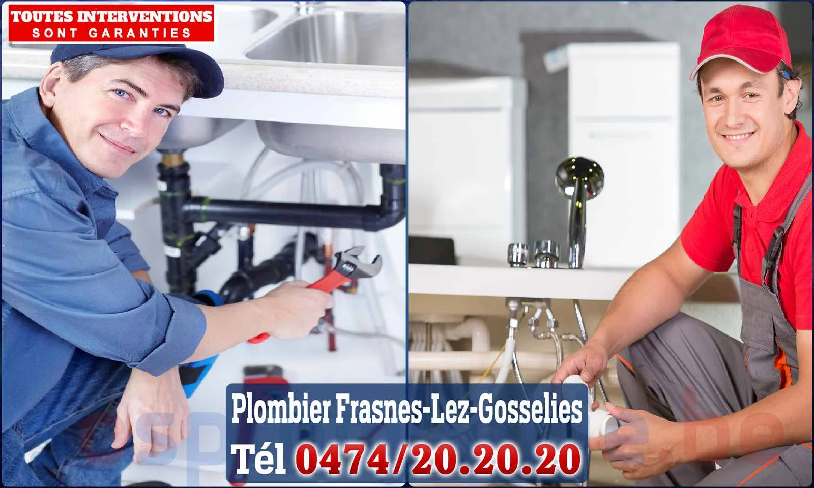 SOS Plomberie - Plombier Frasnes-lez-Gosselies pour installation et
réparation
