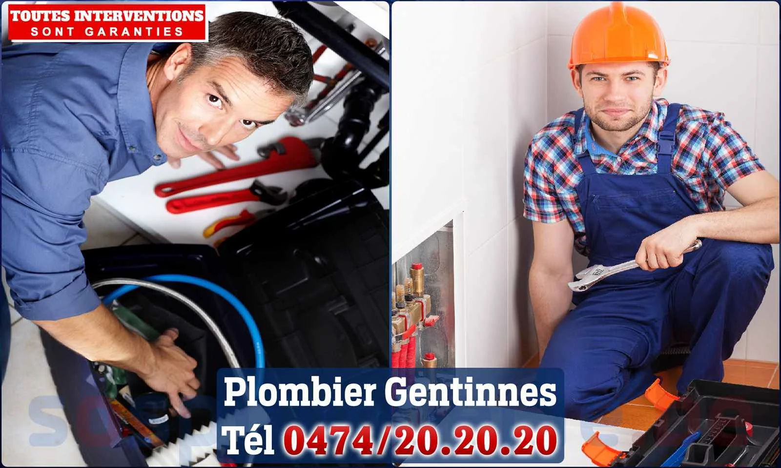 SOS Plomberie - Plombier Gentinnes pour installation et
réparation