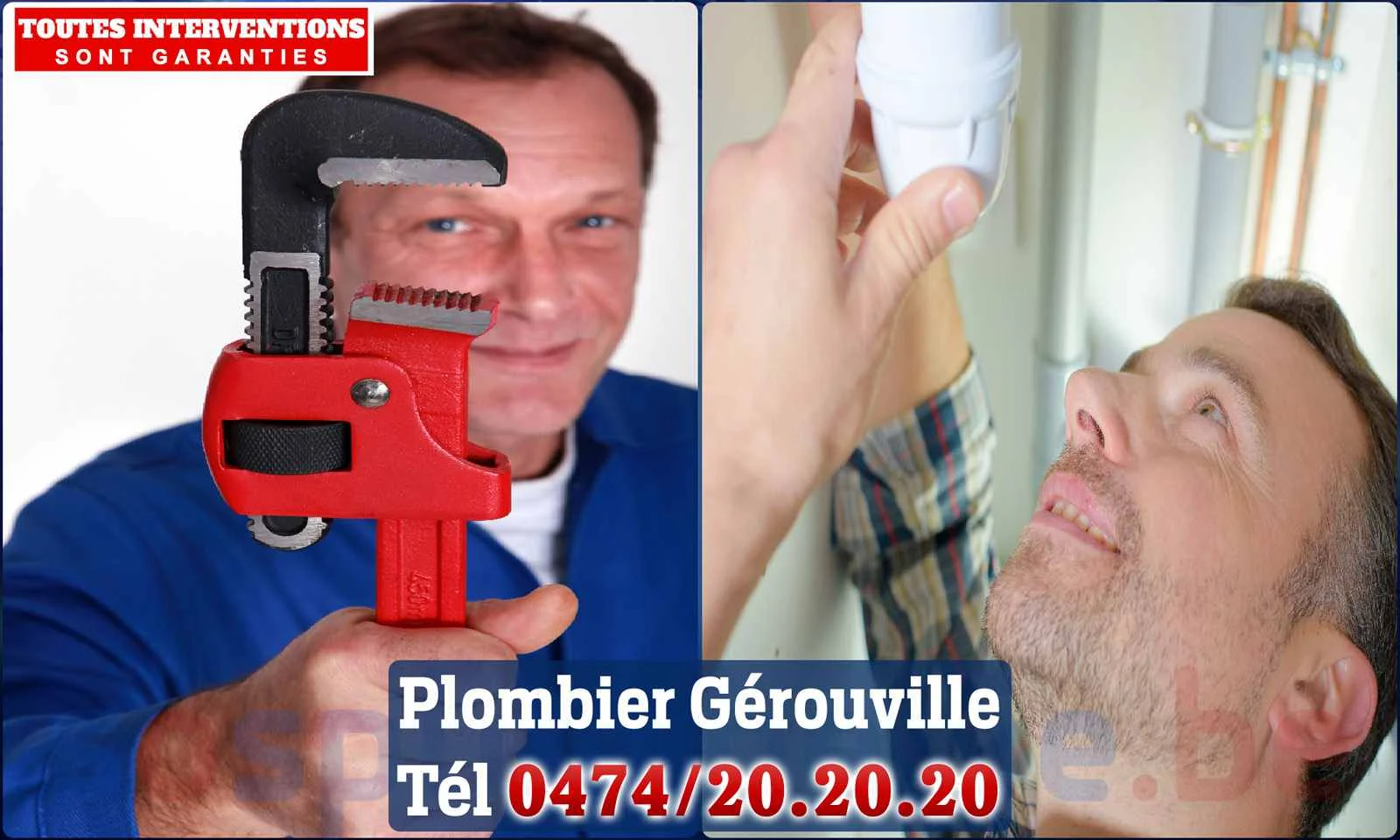 SOS Plomberie - Plombier Gérouville pour installation et
réparation