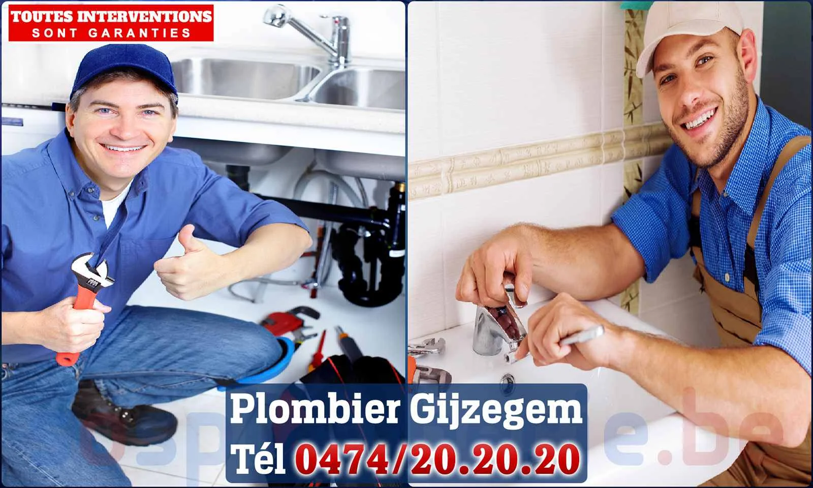 SOS Plomberie - Plombier Gijzegem pour installation et
réparation