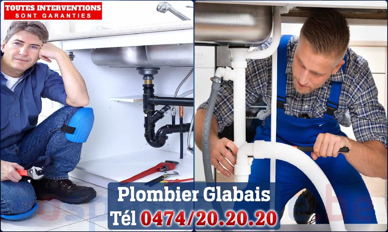 SOS Plomberie - Plombier Glabais pour installation et
                    réparation