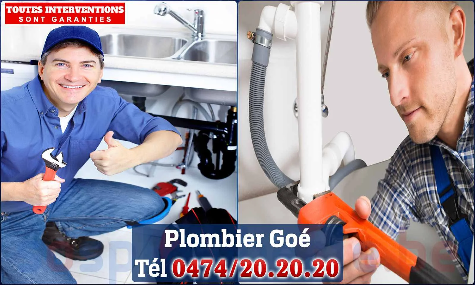 SOS Plomberie - Plombier Goé pour installation et
                    réparation