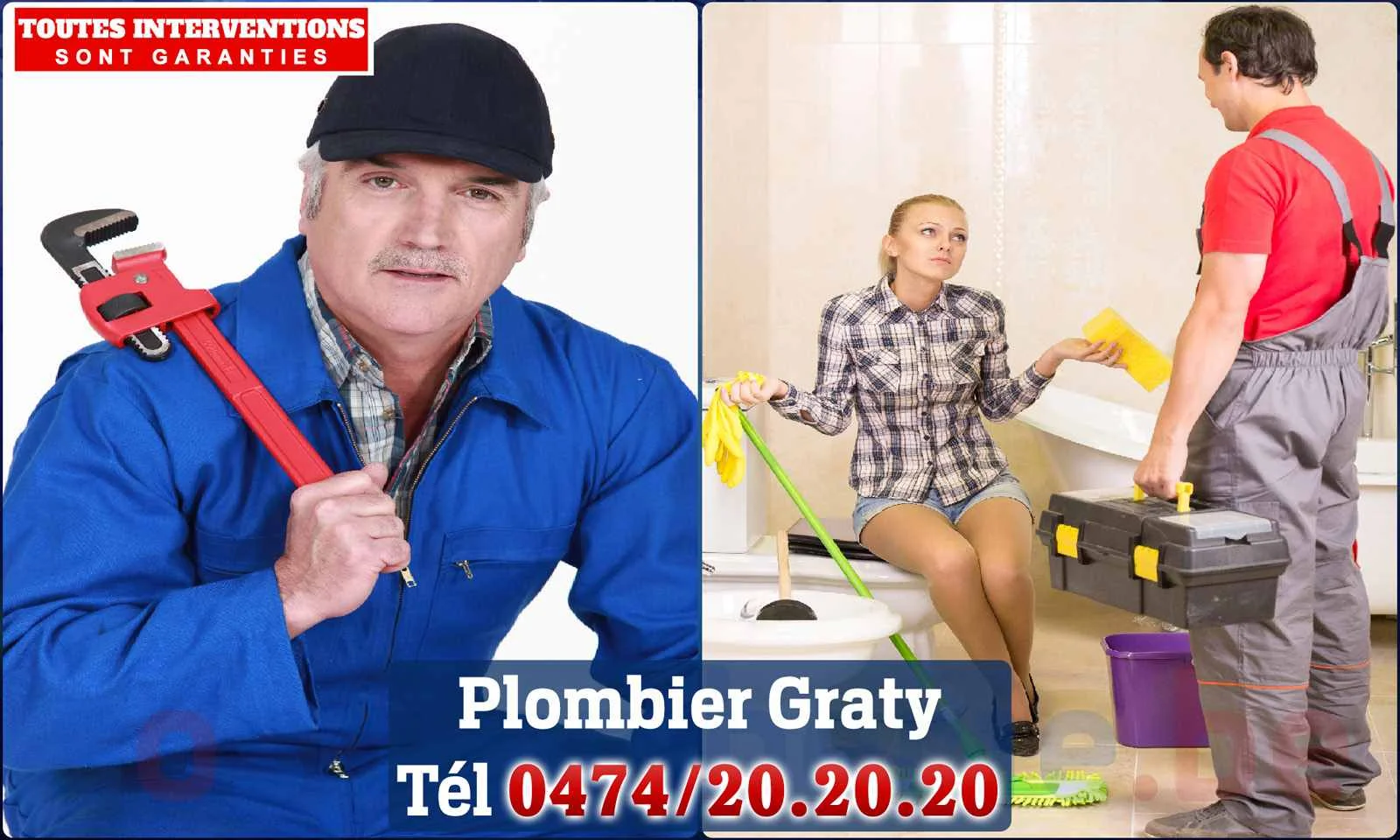 SOS Plomberie - Plombier Graty pour installation et
réparation
