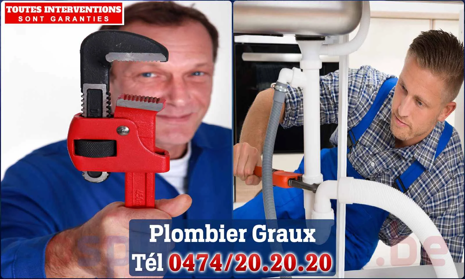 SOS Plomberie - Plombier Graux pour installation et
réparation