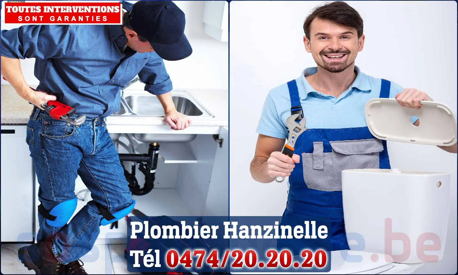 SOS Plomberie - Plombier Hanzinelle pour installation et
                    réparation