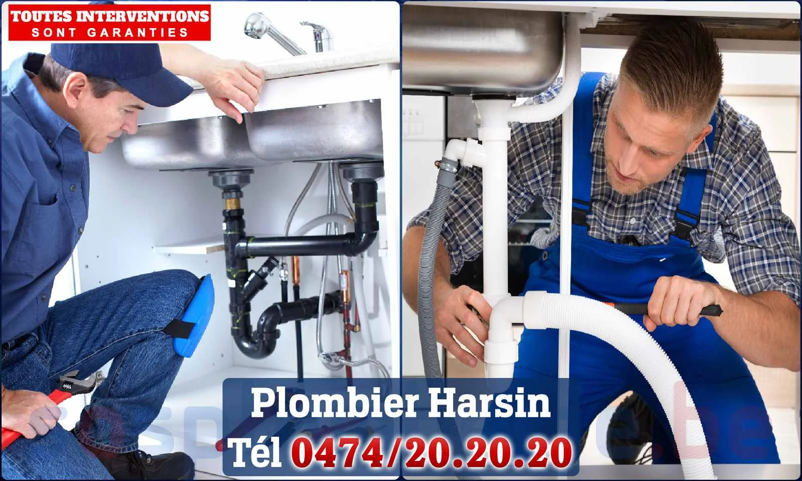 SOS Plomberie - Plombier Harsin pour installation et
                    réparation