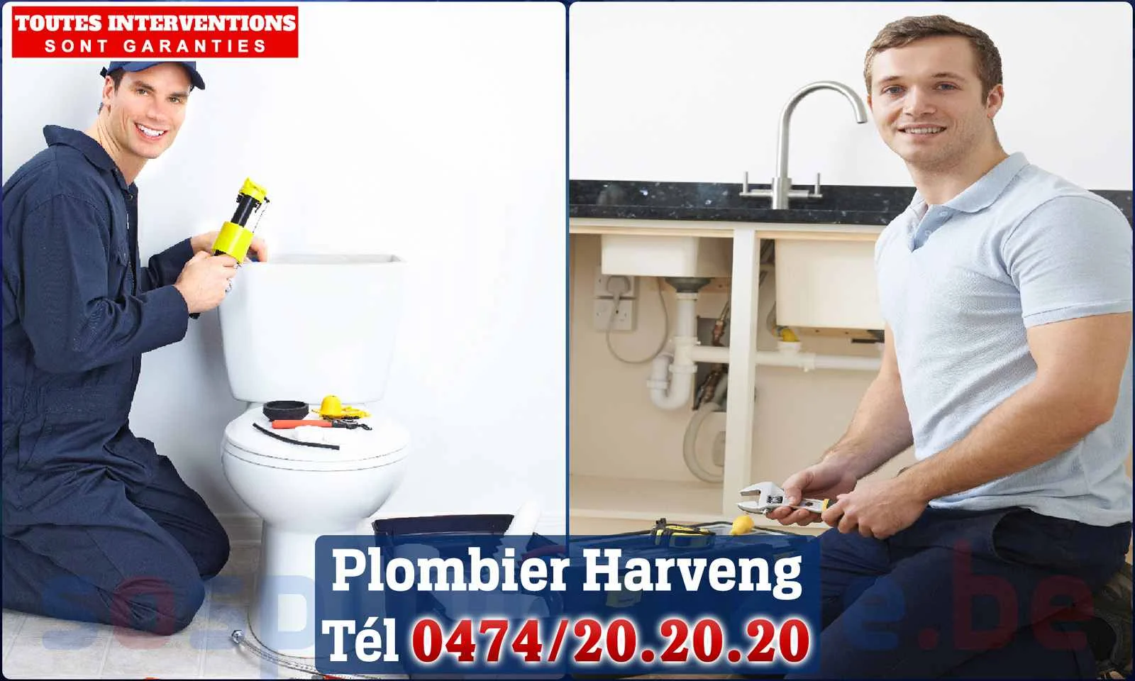 SOS Plomberie - Plombier Harveng pour installation et
réparation