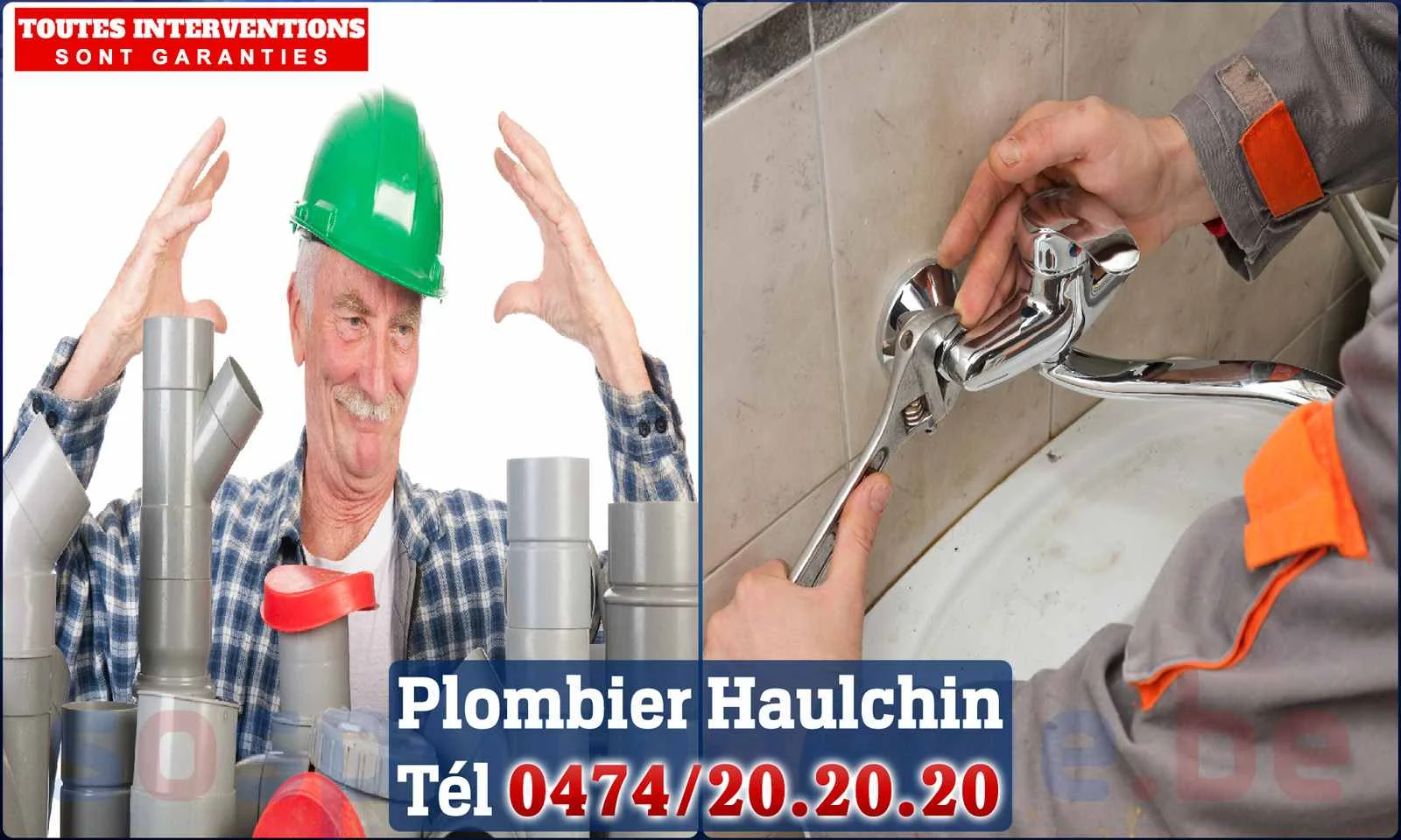 SOS Plomberie - Plombier Haulchin pour installation et
réparation