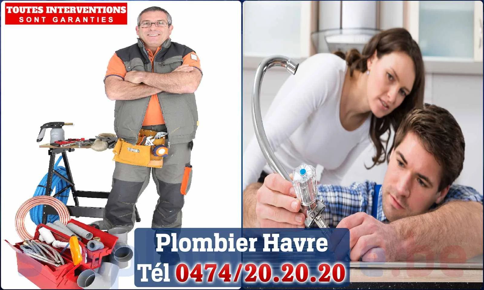 SOS Plomberie - Plombier Havré pour installation et
réparation