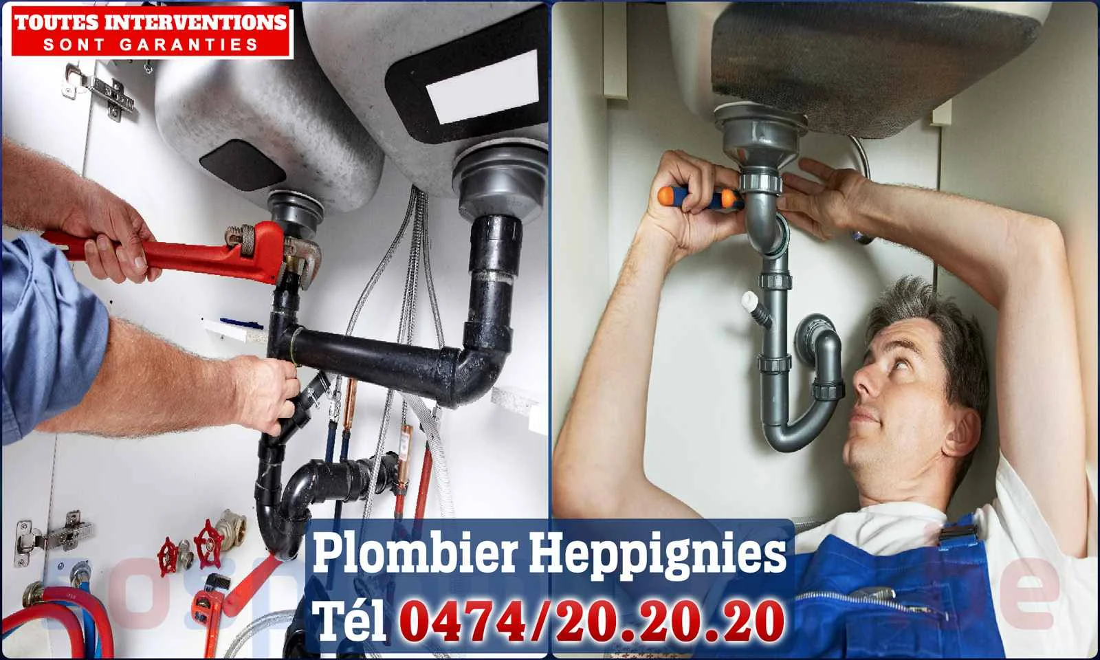 SOS Plomberie - Plombier Heppignies pour installation et
réparation