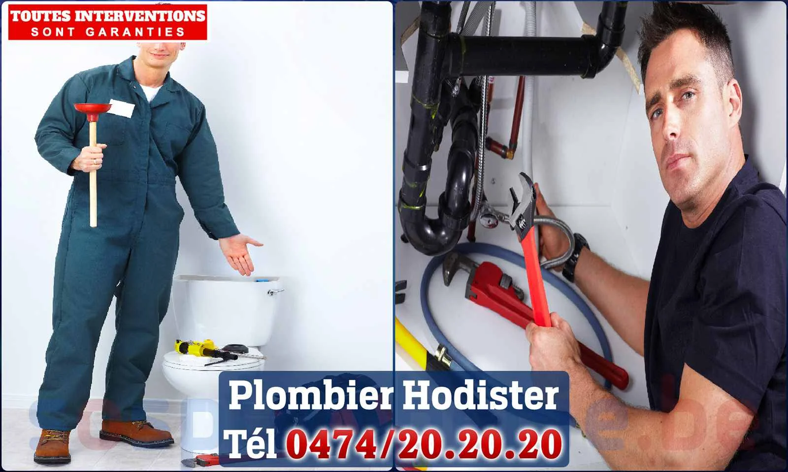 SOS Plomberie - Plombier Hodister pour installation et
réparation