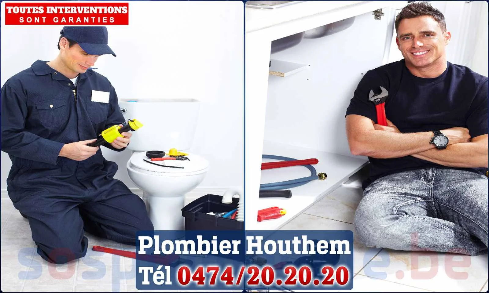 SOS Plomberie - Plombier Houthem pour installation et
réparation