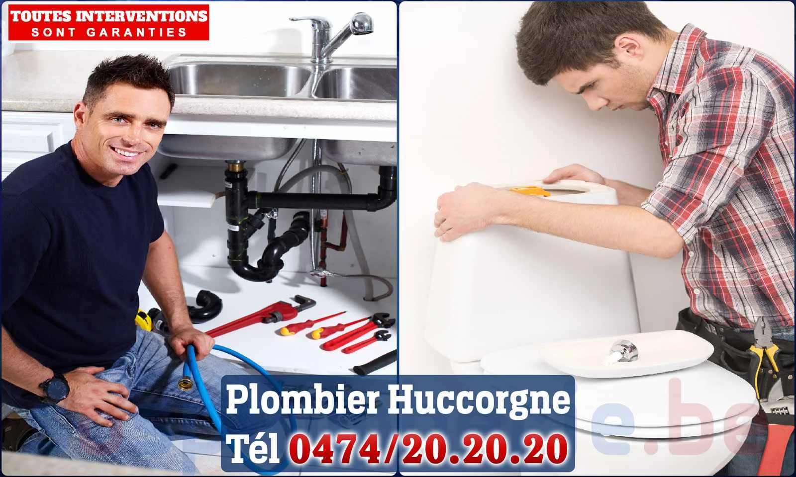 SOS Plomberie - Plombier Huccorgne pour installation et
                    réparation